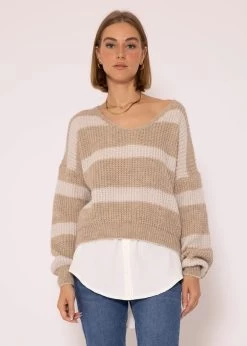 Blusenrock Mit Logo - Offwhite 15 Blusenrock Mit Logo - Offwhite -Sassyclassy SassyClassy blusenrock mit logo offwhite S3204B5888 2