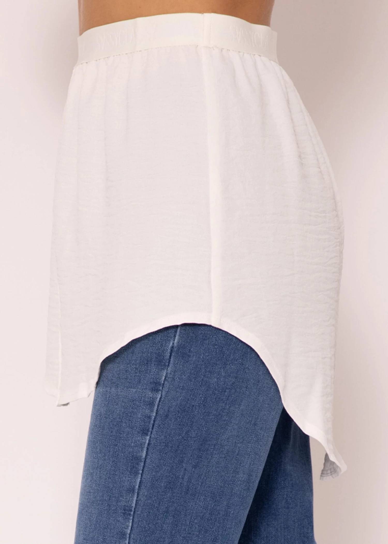 Blusenrock Mit Logo - Offwhite 5 Blusenrock Mit Logo - Offwhite – Bild 3