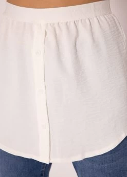 Blusenrock Mit Logo - Offwhite 17 Blusenrock Mit Logo - Offwhite -Sassyclassy SassyClassy blusenrock mit logo offwhite S3204B5888 9