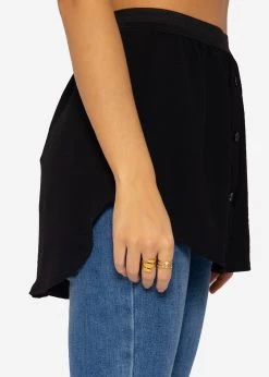 Blusenrock, Schwarz -Sassyclassy SassyClassy blusenrock schwarz S3202B5429 7PKdUilS5PTozc