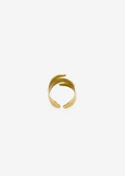 Breiter, Geschlungener Ring, Gold -Sassyclassy SassyClassy breiter geschlungener ring gold S2208A1179 3iw0Cwo59XagSI