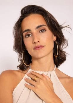 Breiter Ring Mit Struktur, Gold -Sassyclassy SassyClassy breiter ring mit struktur gold S3207AR1439Pl0jGJo57CID1