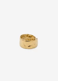 Breiter Ring Mit Struktur, Gold -Sassyclassy SassyClassy breiter ring mit struktur gold S3207AR1439 1X1Nv7T4VUaUNM