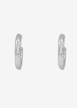 Creolen Mit Riffelung, Silber -Sassyclassy SassyClassy creolen mit riffelung silber S2206A1130 4ZbyxedNF8qhJp