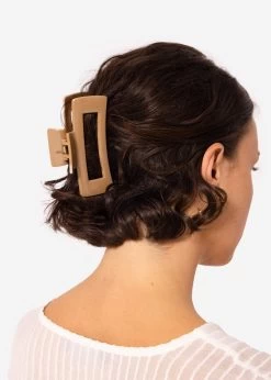 Eckige Haarklammer, Braun -Sassyclassy SassyClassy eckige haarklammer braun S3205A1346 3yYnsb5kWAFR2H