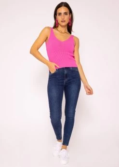 Feines Strick Top, Pink -Sassyclassy SassyClassy feines stricktop pink S3203B5665 2