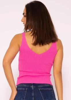 Feines Strick Top, Pink -Sassyclassy SassyClassy feines stricktop pink S3203B5665
