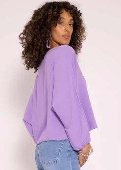 Fliessendes Oversize Top, Flieder -Sassyclassy SassyClassy fliessendes oversize top flieder S3204B5857 6