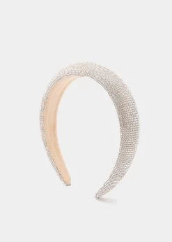 Funkelnder Haarreif - Silber