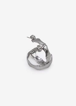 Geschwungene Creolen, Silber -Sassyclassy SassyClassy geschwungene creolen silber S2206A1128 4