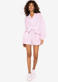 Gestreifte Musselin Shorts, Pink/weiß -Sassyclassy SassyClassy gestreifte musselin shorts pink weiss S3203B5708 5kU0Krlzl1SfAP