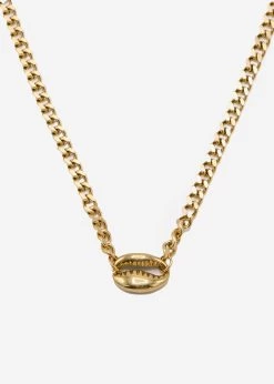 Gliederhalskette Mit Muschel, Gold -Sassyclassy SassyClassy gliederhalskette mit muschel gold S3203A1307 1KjZ5tIPV77RuB