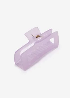 Große Haarklammer, Lila -Sassyclassy SassyClassy grosse haarklammer lila S3205A1343 1UUDQBf9yfS7rb