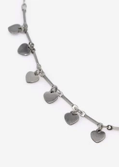 Halskette Mit Herzen, Silber -Sassyclassy SassyClassy halskette mit herzen silber S2208A1144 3k30q94BY2uDJX