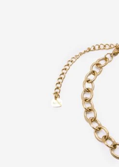 Halskette Mit Rundem Anhänger, Gold -Sassyclassy SassyClassy halskette mit rundem anhanger gold S3203A502 2DatOftkBZEtRV