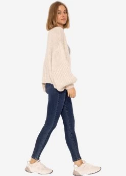 Highwaist Jeans, Dunkelblau -Sassyclassy SassyClassy highwaist jeans dunkelblau S1211B4392 7FnONEqBfaPW1x