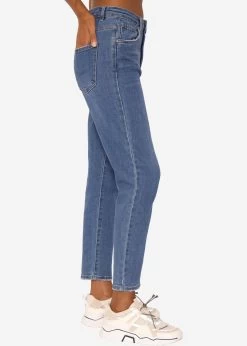 Relax-Fit Jeans, Blau 12 Relax-Fit Jeans, Blau -Sassyclassy SassyClassy highwaist relax fit jeans blau S2208B4938 3K6UdTJGgWPfAV
