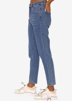 Relax-Fit Jeans, Blau 14 Relax-Fit Jeans, Blau -Sassyclassy SassyClassy highwaist relax fit jeans blau S2208B4938 5uBmWrfr36J0E2