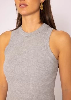 Jersey Top, Hellgrau 13 Jersey Top, Hellgrau -Sassyclassy SassyClassy jersey top hellgrau S3204B5811 7