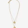 Kombinierte Kette Mit Anhängern, Gold -Sassyclassy SassyClassy kombinierte kette mit anhangern gold S2212A1261 2oYgZe7YJFVqyz