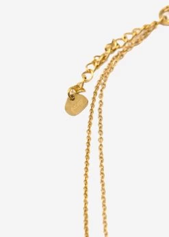 Kombinierte Kette Mit Anhängern, Gold -Sassyclassy SassyClassy kombinierte kette mit anhangern gold S2212A1261 3