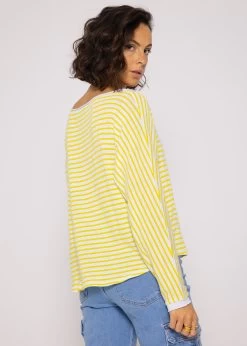 Lässiges Ringel Langarmshirt, Gelb/weiß 15 Lässiges Ringel Langarmshirt, Gelb/weiß -Sassyclassy SassyClassy la ssiges ringel shirt gelb weiss S3202B5452 4