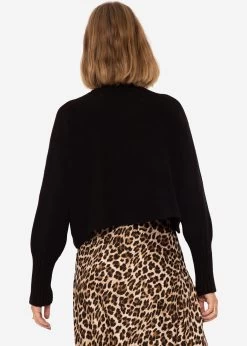 Lässiger Crop Pullover - Schwarz -Sassyclassy SassyClassy lassiger crop pullover schwarz S3208P6305 6iUyMW0x9uR62N6aCSXABYL5zlB