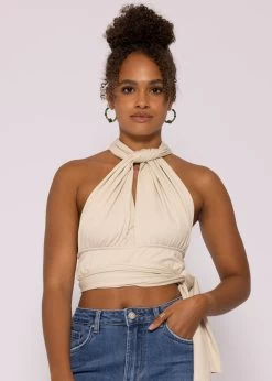 Multiway-Top, Beige -Sassyclassy SassyClassy multiway top beige S2208B4917 6