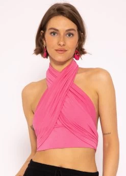 Multiway-Top, Pink 15 Multiway-Top, Pink -Sassyclassy SassyClassy multiway top himbeerrot S3202B5445 5hXSta6UpHQcpt