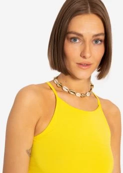 Muschelkette, Beige/gold -Sassyclassy SassyClassy muschelkette beige gold S1206A983 1