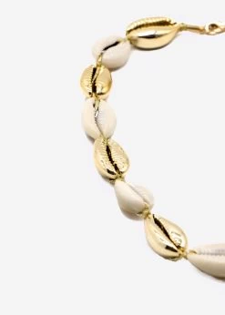 Muschelkette, Beige/gold -Sassyclassy SassyClassy muschelkette beige gold S1206A983 2