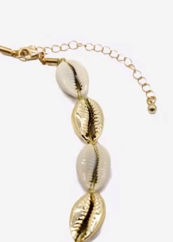 Muschelkette, Beige/gold -Sassyclassy SassyClassy muschelkette beige gold S1206A983 4