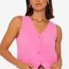 Musselin Anzugweste, Pink -Sassyclassy SassyClassy musselin anzugweste pink S3207B6047 4mDDNGzUWGSH8y