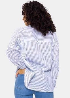 Musselin Bluse, Offwhite, Blau Gestreift 15 Musselin Bluse, Offwhite, Blau Gestreift -Sassyclassy SassyClassy musselin bluse blau gestreift offwhite S3202B5547 4VP49wqSgWTOoV