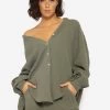 Musselin Bluse Oversize, Kurz, Khaki -Sassyclassy SassyClassy musselin bluse oversize kurz khaki S2201B4515 6guTlYAVRrXuh8