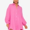 Musselin Bluse Oversize, Pink 2 Musselin Bluse Oversize, Pink -Sassyclassy SassyClassy musselin bluse oversize pink S1201B3662 1vad3CUxkN0Eg9