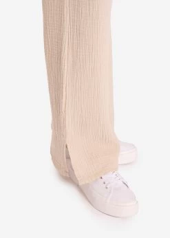 Musselin Pants, Beige -Sassyclassy SassyClassy musselin pants beige S3204B5866 1X76KGf1VVJtlQ