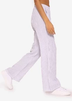 Musselin Pants, Gestreift, Blau-weiß -Sassyclassy SassyClassy musselin pants gestreift blau weiss S3203B5762 4zz7lJXq9SHMtr