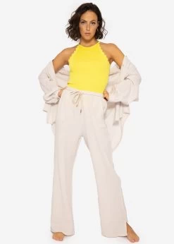 Musselin Pants, Hellbeige 13 Musselin Pants, Hellbeige -Sassyclassy SassyClassy musselin pants hellbeige S2205B4009 6