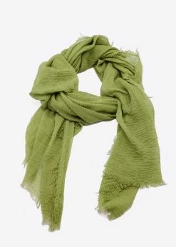 Musselin Schal, Hellgrün -Sassyclassy SassyClassy musselin schal hellgrun S3203A1304 2vba1rgjK5xU0r