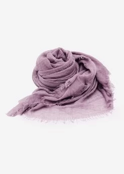 Musselin Schal - Mauve -Sassyclassy SassyClassy musselin schal mauve S3209AS1556 1gRFpoTmccwVxj