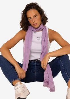 Musselin Schal - Mauve -Sassyclassy SassyClassy musselin schal mauve S3209AS1556 4