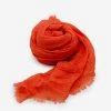 Musselin Schal, Orangerot -Sassyclassy SassyClassy musselin schal orange S2208A1166 2vZJ0N0uBRMZD4 600x600
