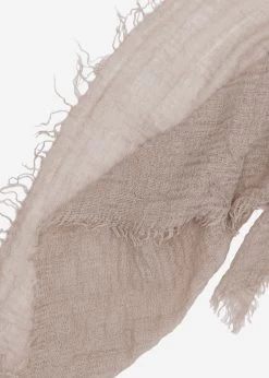 Musselin Schal, Taupe -Sassyclassy SassyClassy musselin schal taupe S2208A1170 4XwiLz9Fte7uNo