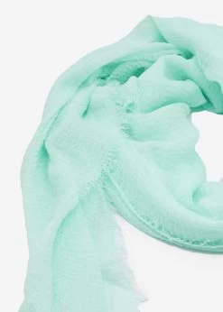Musselin Schal, Mint -Sassyclassy SassyClassy musselin schal turkis S3205A1324 3