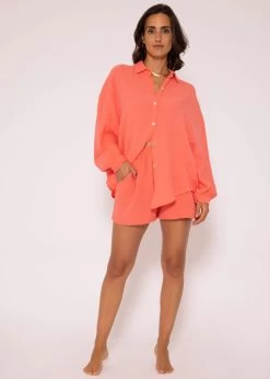 Musselin Shorts, Koralle -Sassyclassy SassyClassy musselin shorts koralle S2206B4842