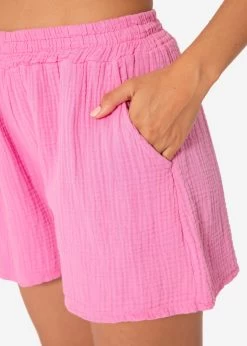 Musselin Shorts, Pink -Sassyclassy SassyClassy musselin shorts pink S3205B5940 1FsX55C4PT1RvC