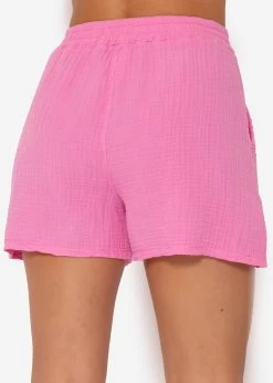 Musselin Shorts, Pink -Sassyclassy SassyClassy musselin shorts pink S3205B5940 3uKihRkg7WpO3I