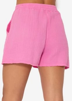 Musselin Shorts, Pink -Sassyclassy SassyClassy musselin shorts pink S3205B5940 4lDSsLypAMeP9O
