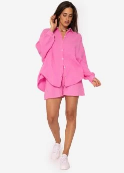 Musselin Shorts, Pink -Sassyclassy SassyClassy musselin shorts pink S3205B5940 7fjEJz8S2qgkjI